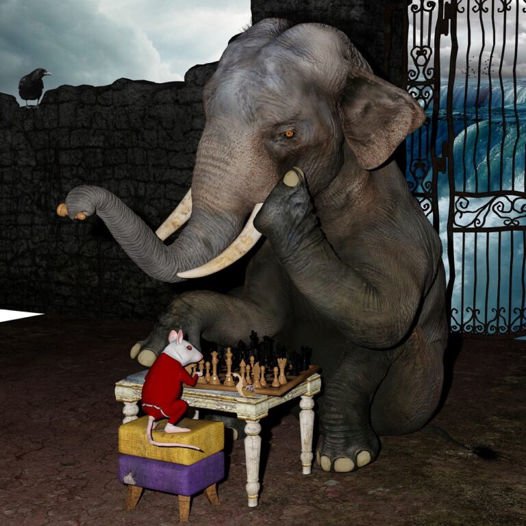 play chess, elephant, mouse-2647368.jpg